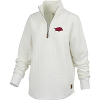 Arkansas Pressbox Women's Mia Quilted 1/4 Zip