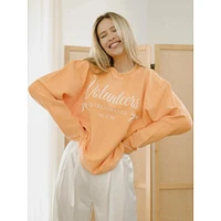 Tennessee LivyLu Established Bow Corded Crew Sweatshirt