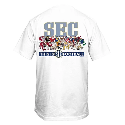 SEC YOUTH Illustrations 16 Comfort Colors Tee