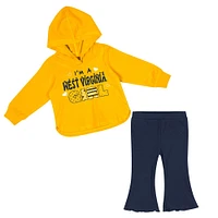 West Virginia Colosseum Infant I'm a Girl Top and Pant Set