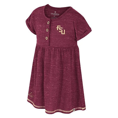 Florida State Colosseum Toddler Fleet Dress