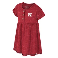 Nebraska Colosseum Toddler Fleet Dress