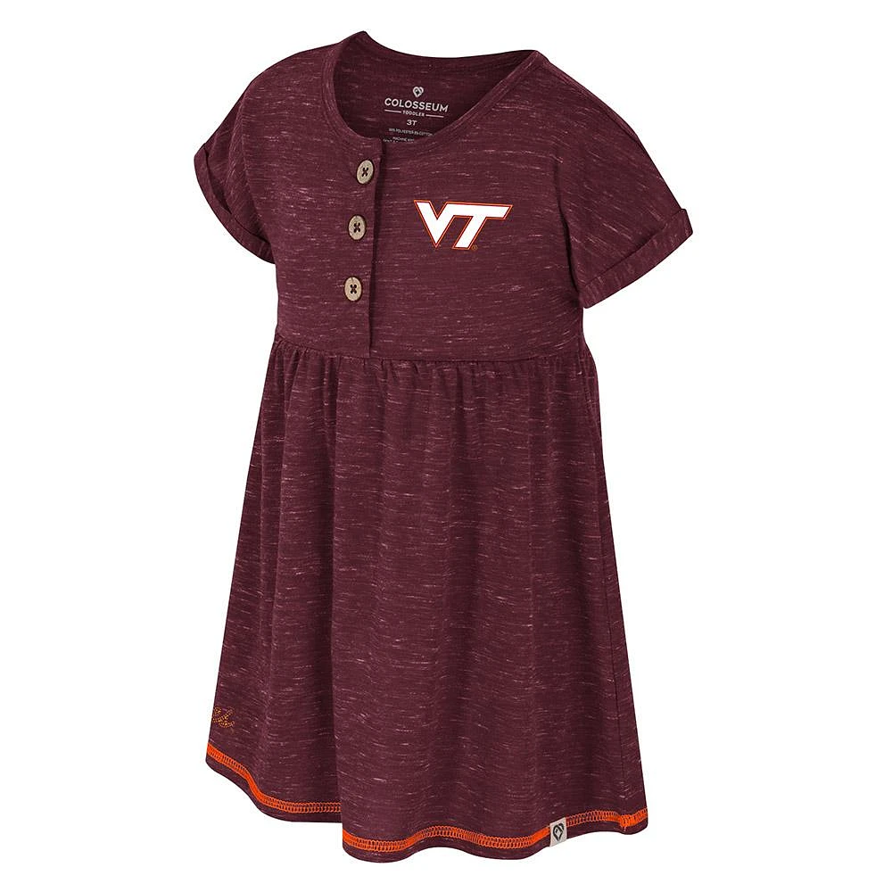 Virginia Tech Colosseum Toddler Fleet Dress