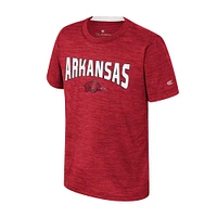 Arkansas Colosseum YOUTH Rylos Poly Tee