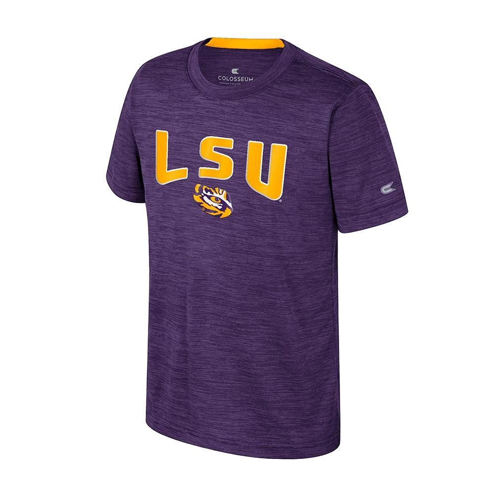 LSU Colosseum YOUTH Rylos Poly Tee