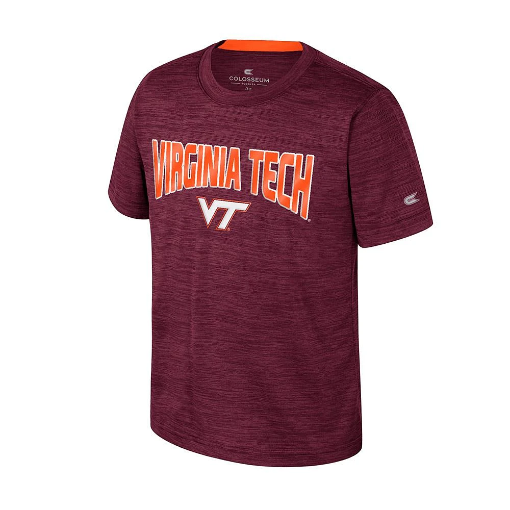 Virginia Tech Colosseum Toddler Rylos Poly Tee