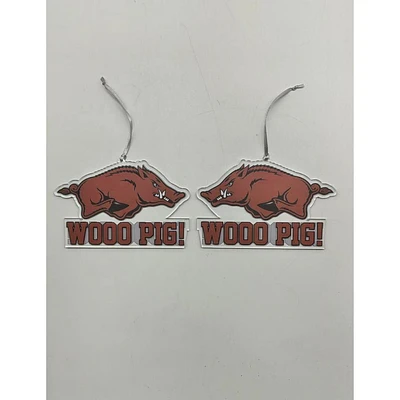 Arkansas Mascot Acrylic Ornament