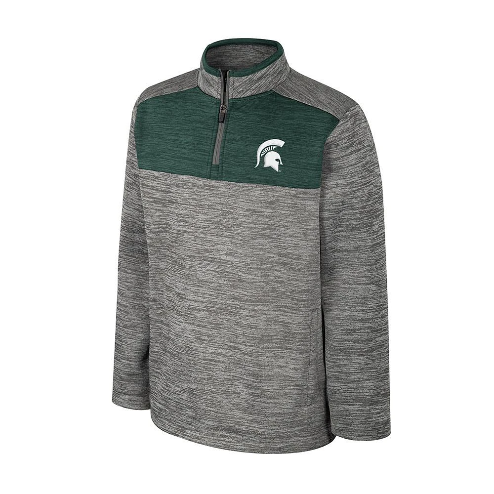 Michigan State Colosseum YOUTH Rylos Fleece 1/4 Zip