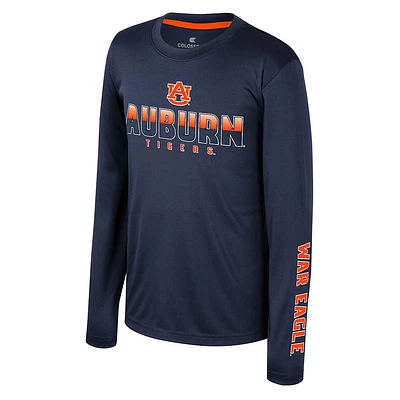 Auburn Colosseum YOUTH Armada Poly Long Sleeve Tee