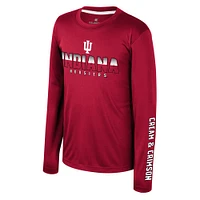 Indiana Colosseum YOUTH Armada Poly Long Sleeve Tee