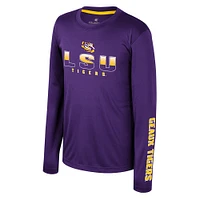 LSU Colosseum YOUTH Armada Poly Long Sleeve Tee