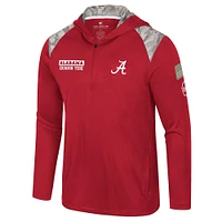 Alabama Colosseum OHT 1/4 Zip Hooded Windshirt