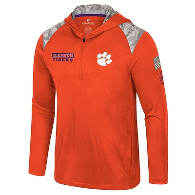 Clemson Colosseum OHT 1/4 Zip Hooded Windshirt