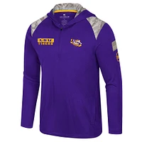 LSU Colosseum OHT 1/4 Zip Hooded Windshirt