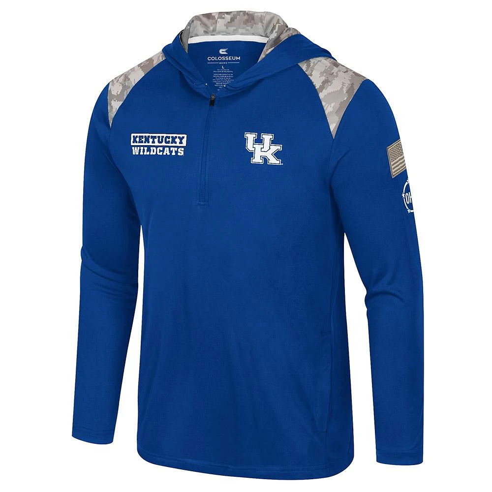 Kentucky Colosseum OHT 1/4 Zip Hooded Windshirt