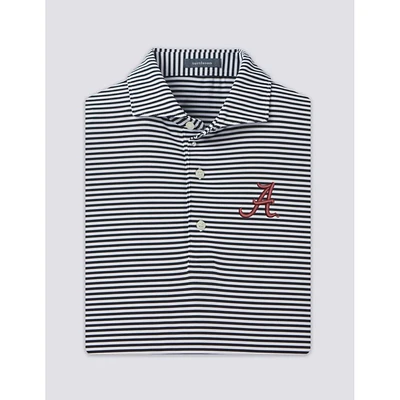 Alabama Turtleson Cooper Stripe Performance Polo