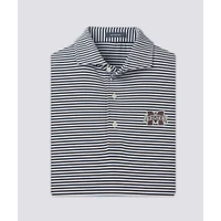 Mississippi State Turtleson Cooper Stripe Performance Polo