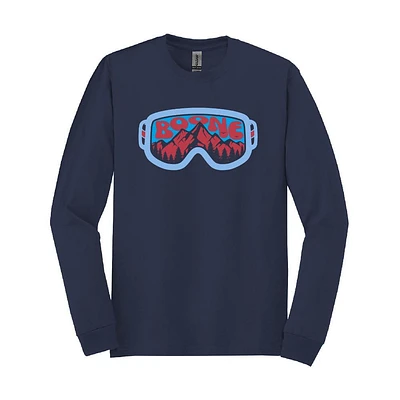 Boone Ski Goggles Long Sleeve Tee