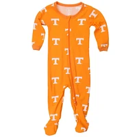 Tennessee Wes And Willy Infant Zip Pajamas