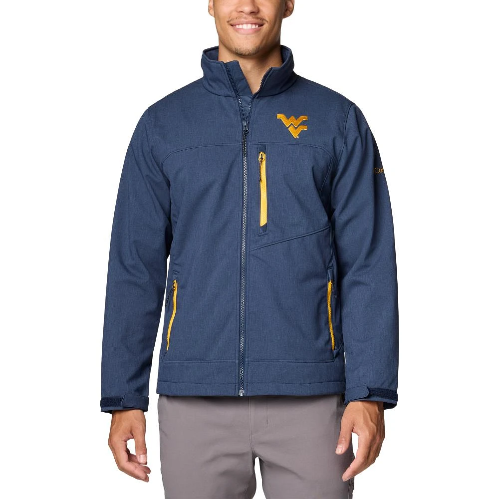 West Virginia Columbia Ascendar III Softshell Jacket