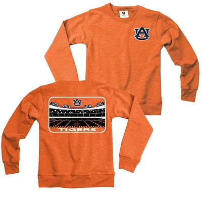 Auburn Wes And Willy Toddler Tri-Blend French Terry Crew