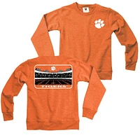 Clemson Wes And Willy Toddler Tri-Blend French Terry Crew