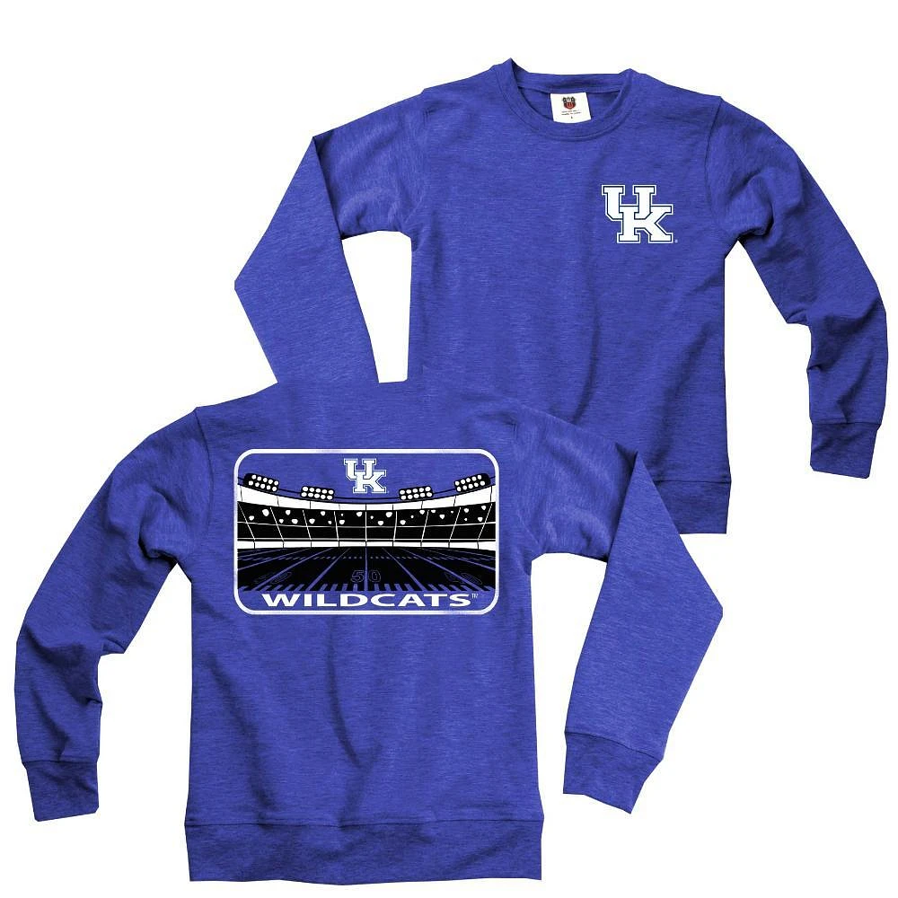 Kentucky Wes And Willy Toddler Tri-Blend French Terry Crew