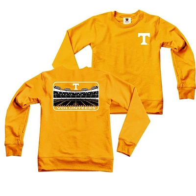 Tennessee Wes And Willy Kids Tri-Blend French Terry Crew