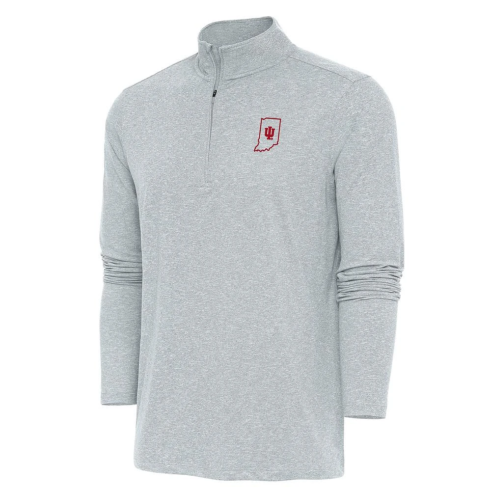 Indiana Outline Antigua Men's Hunk 1/4 Zip Pullover