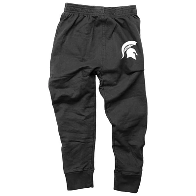 Michigan State Wes And Willy Kids Fleece Pants