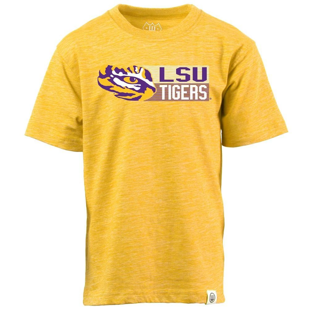 LSU Wes And Willy Kids Cloudy Yarn Tee