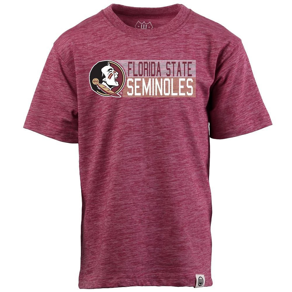 Florida State Wes And Willy Kids Cloudy Yarn Tee