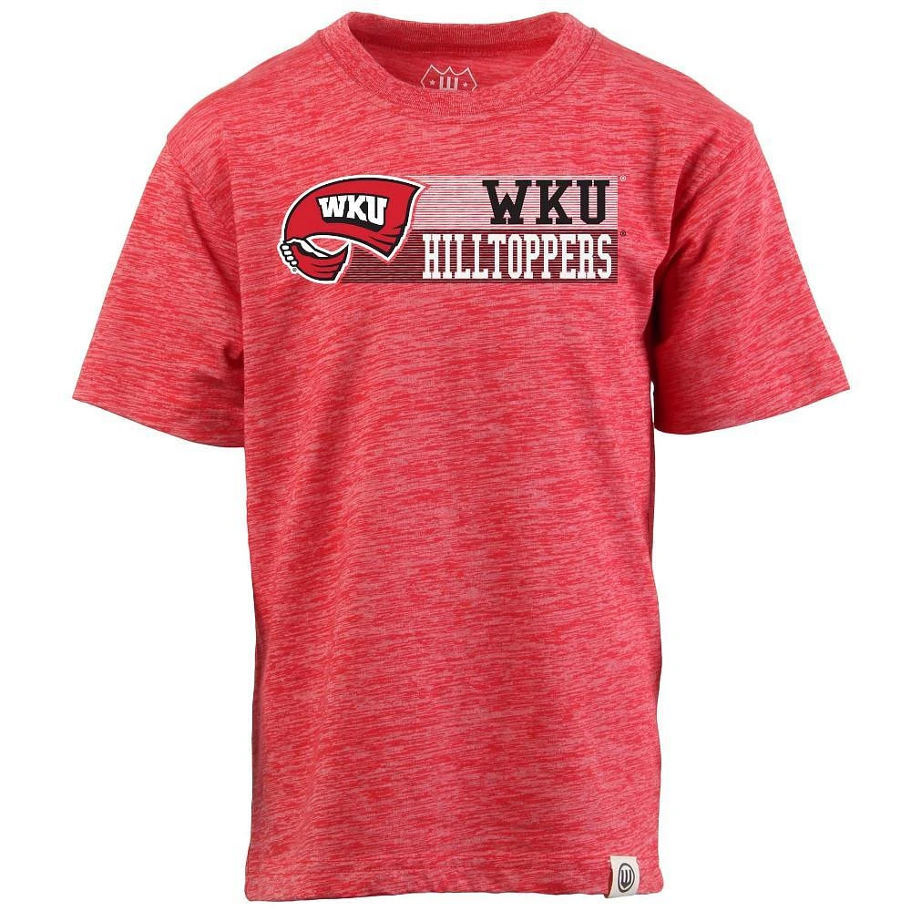 Western Kentucky Wes And Willy Kids Cloudy Yarn Tee