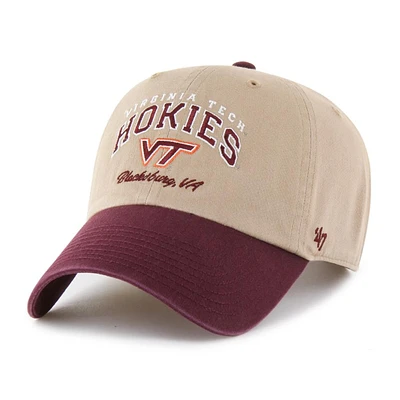 Virginia Tech 47 Brand Local Clean Up Adjustable Cap