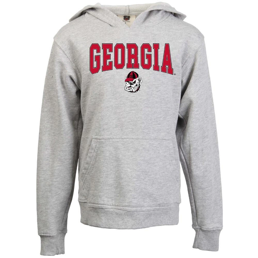 Georgia Wes And Willy Toddler Arch Over Mascot Hoodie