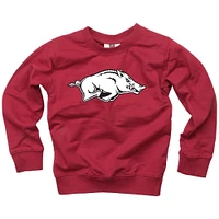 Arkansas Wes And Willy Toddler Primary Logo Crew