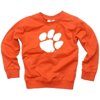 Clemson Wes And Willy Kids Primary Logo Crew