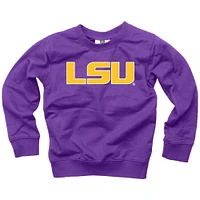 LSU Wes And Willy Toddler Primary Logo Crew