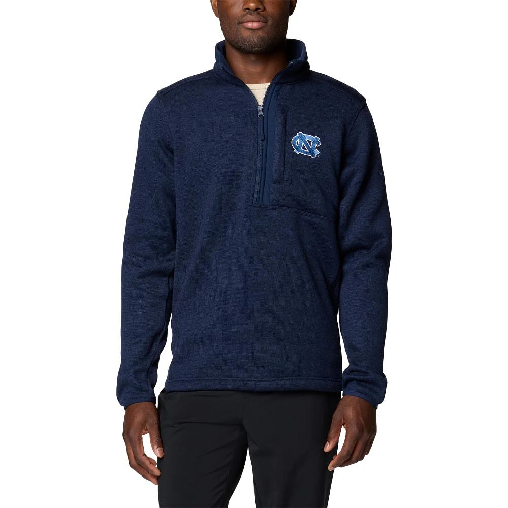 UNC Columbia Sweater Weather Half Zip Pullover