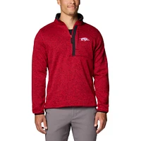 Arkansas Columbia Sweater Weather Half Zip Pullover