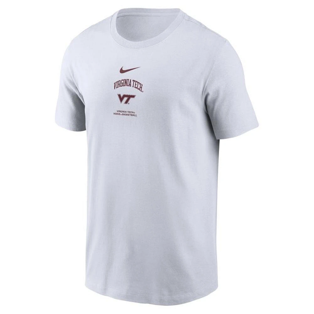 Virginia Tech Nike Dri-Fit Cotton Basketball Team Tee