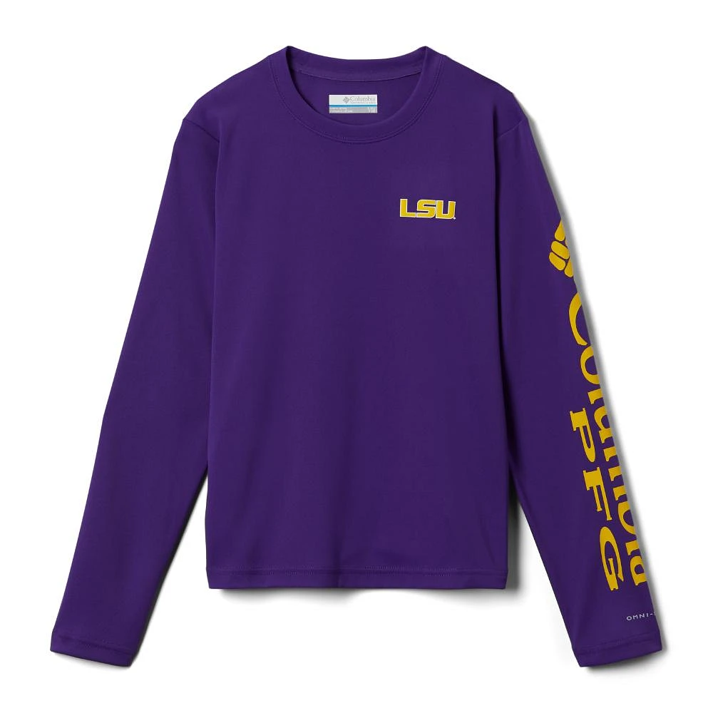 LSU Columbia YOUTH Terminal Tackle Tee