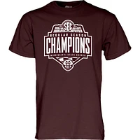 Mississippi State 2024 Women's Soccer SEC Regular Season Champions Shield Logo Tee