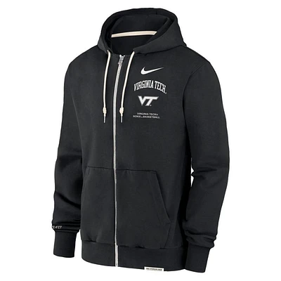 Virginia Tech Nike Dri-Fit Travel Fleece Hoodie