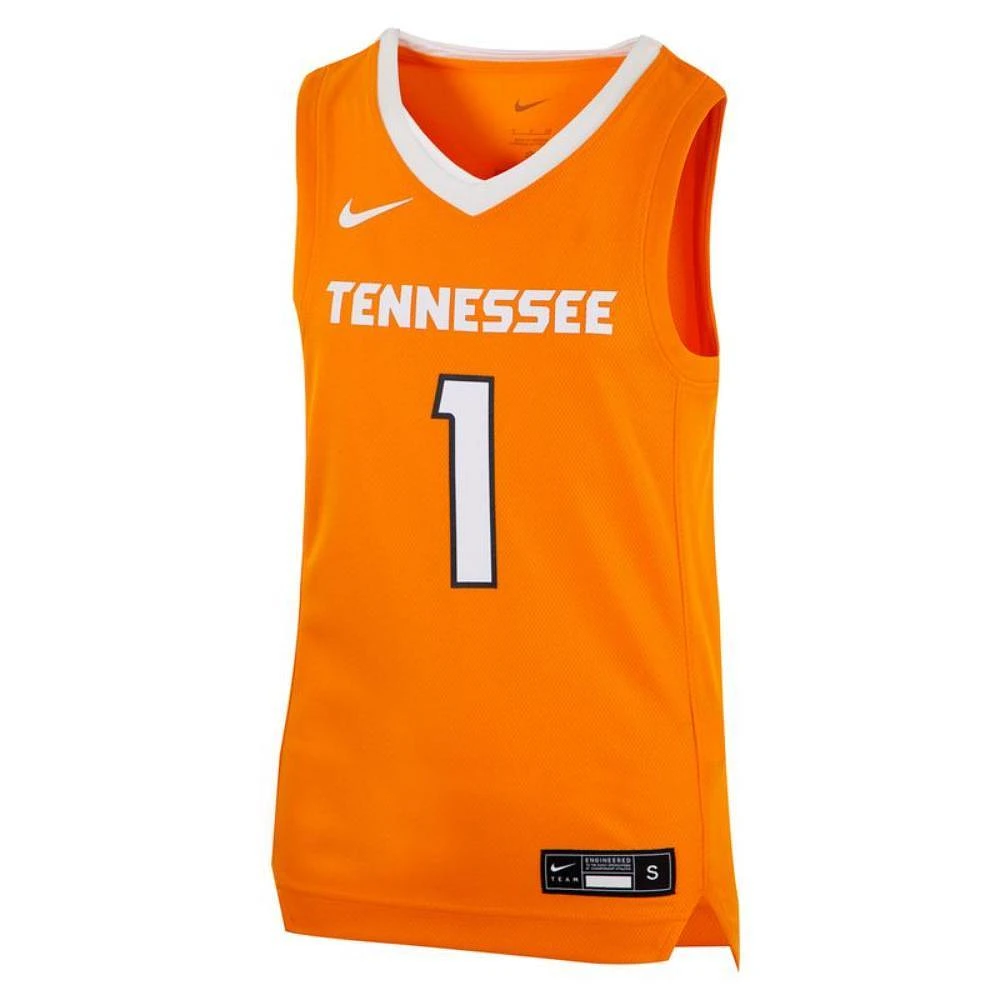 Tennessee Nike YOUTH Basketball #1 Jersey