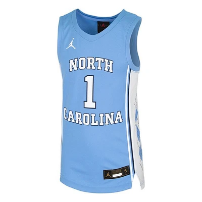 UNC Jordan Brand YOUTH Basketball #1 Jersey