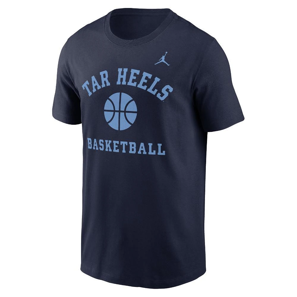 UNC Jordan Brand Cotton Basketball Icon Tee