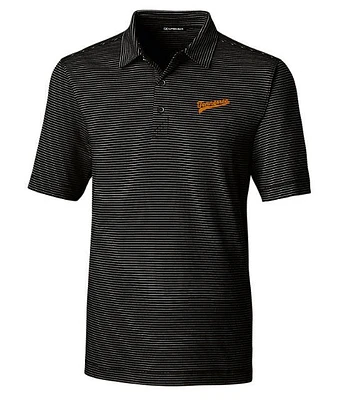 Tennessee Script Cutter & Buck Forge Pencil Stripe Polo