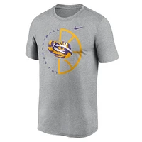 LSU Nike Legend Basketball Icon Tee