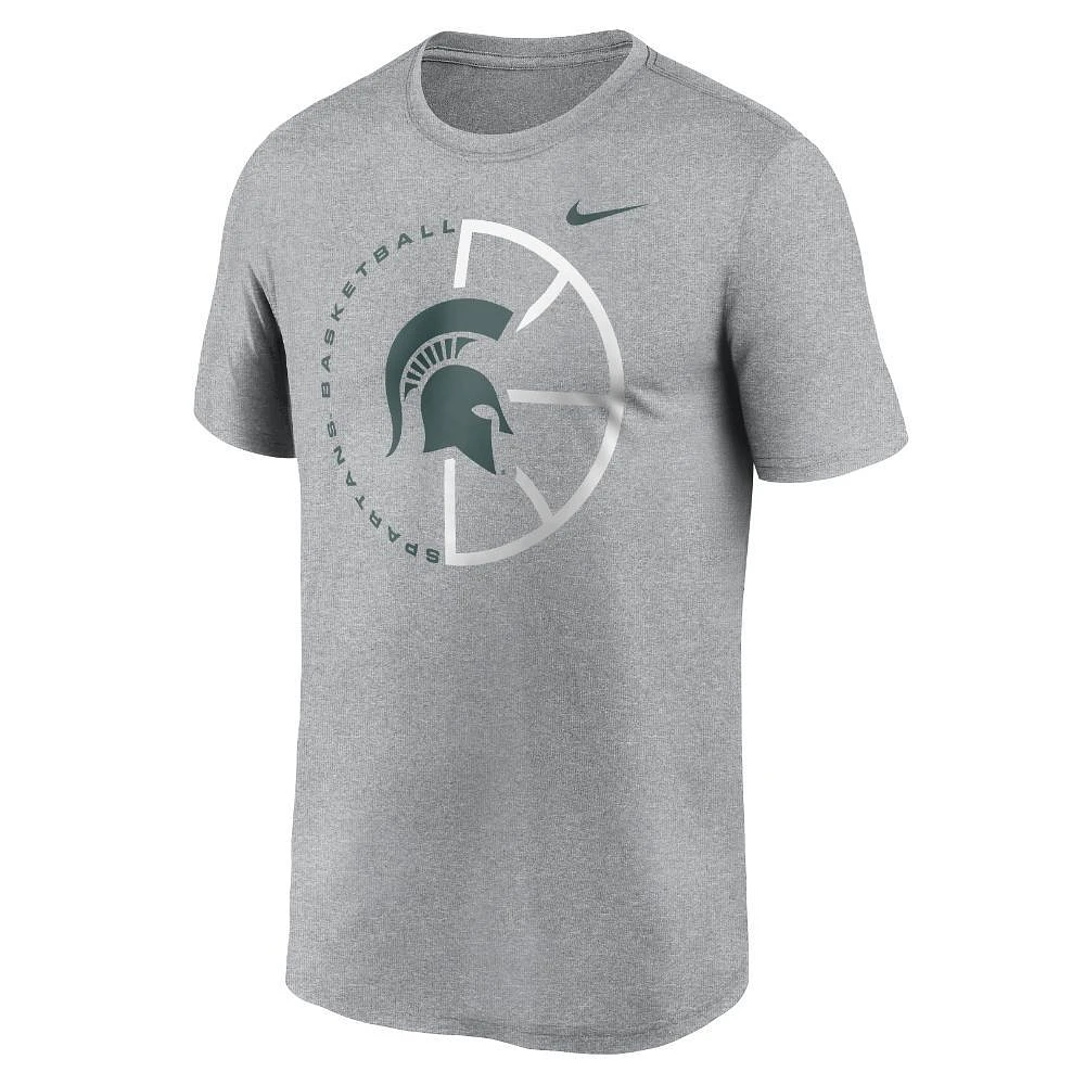 Michigan State Nike Legend Basketball Icon Tee